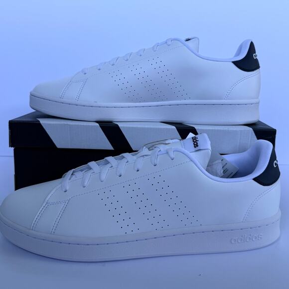 Adidas Advantage GZ5299 Cloud White/Black Mens Size 14 NIB Big Size main image 6